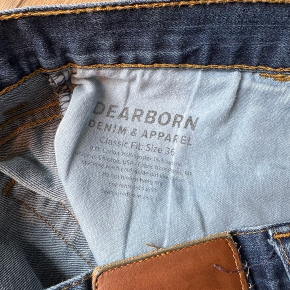 Dearborn Men's Blue Jeans - Picture 3 of 3